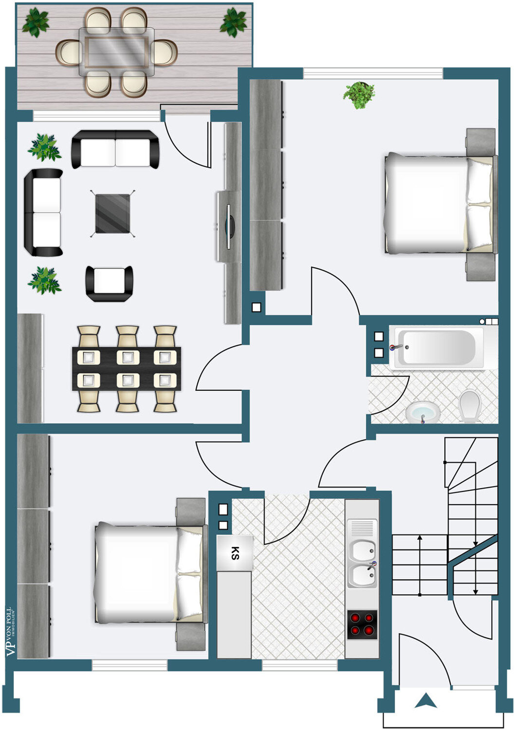 Mehrfamilienhaus zum Kauf 495.000 € 8 Zimmer 204 m²<br/>Wohnfläche 294 m²<br/>Grundstück Hofstede Bochum 44809