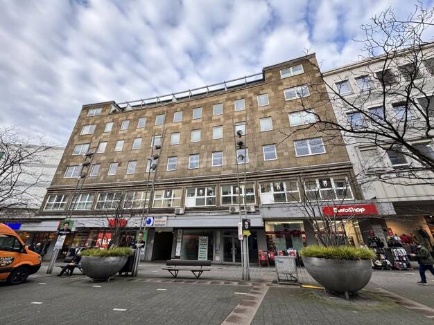 Büro-/Praxisfläche zur Miete provisionsfrei 6 € 281 m² Bürofläche teilbar ab 116 m² Schloßstr. 16 Mitte Mülheim 45468