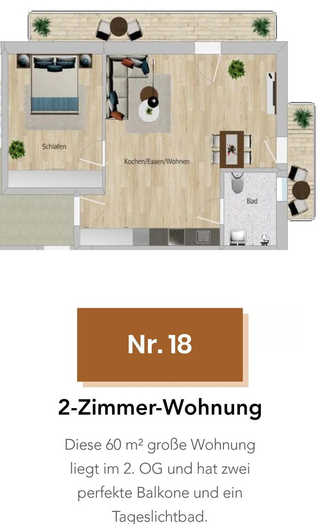 Wohnung zur Miete 950 € 2 Zimmer 60 m²<br/>Wohnfläche 2.<br/>Geschoss 01.02.2025<br/>Verfügbarkeit Oberhofer Str. 4 Gaisbach Künzelsau 74653