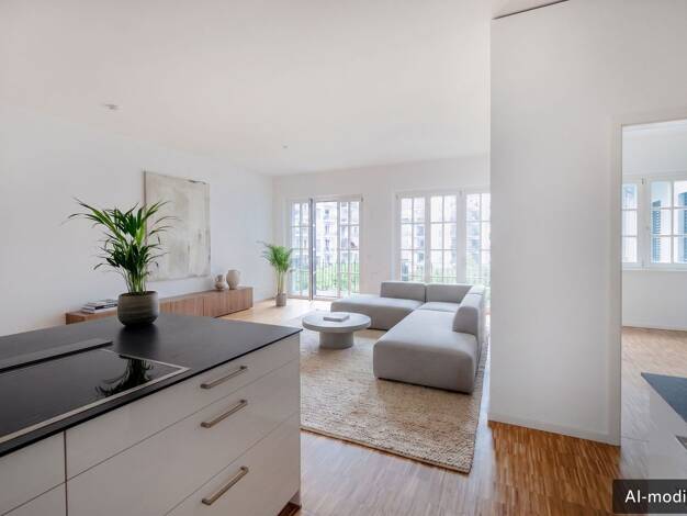 Wohnung zur Miete 1.980 € 2 Zimmer 100 m² 2. Geschoss Lehmbruckstraße 20 Friedrichshain Berlin 10245