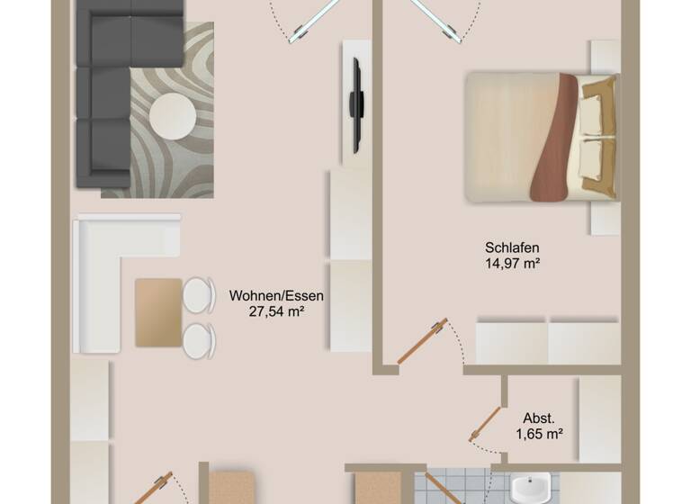Wohnung zur Miete 695 € 2 Zimmer 66 m²<br/>Wohnfläche 1.<br/>Geschoss Berching Berching 92334