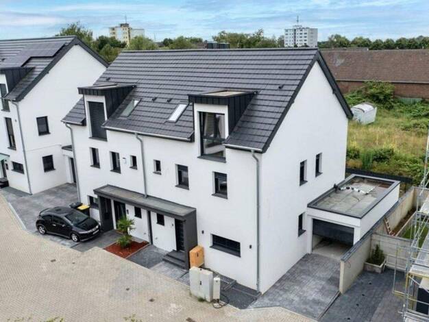 Doppelhaushälfte zum Kauf provisionsfrei 1.245.000 € 6 Zimmer 212 m² 182 m² Grundstück frei ab 01.03.2026 Am Blumenfeld 23 A Büderich Meerbusch 40667