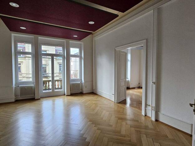 Büro zur Miete 12,50 € 5 Zimmer 168 m² Bürofläche Schirmerstraße 8 Innenstadt-West Karlsruhe 76133
