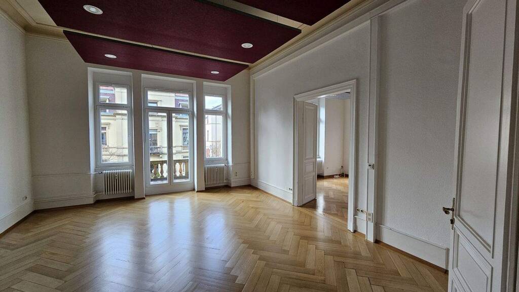 Büro zur Miete 12,50 € 5 Zimmer 168 m² Bürofläche Schirmerstraße 8 Innenstadt-West Karlsruhe 76133