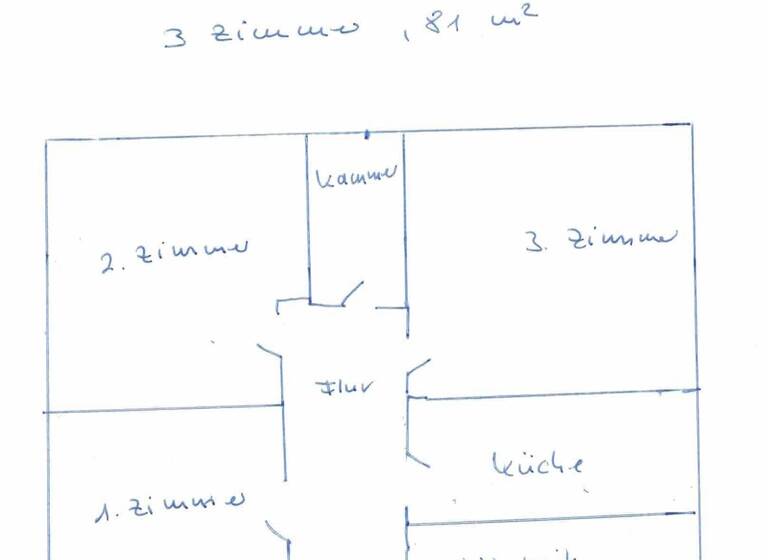 Wohnung zur Miete 1.187 € 3 Zimmer 81 m² EG Vogelhüttendeich 140, Erdgeschoss links Wilhelmsburg Hamburg 21107
