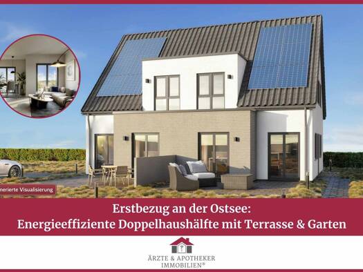 Doppelhaushälfte zum Kauf - Erstbezug 674.000 € 4 Zimmer 113 m² 299 m² Grundstück Kellenhusen Kellenhusen 23746