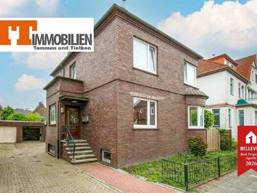 Einfamilienhaus zum Kauf 320.000 € 7 Zimmer 171 m² 463 m² Grundstück Innenstadt Wilhelmshaven-Bant 26382