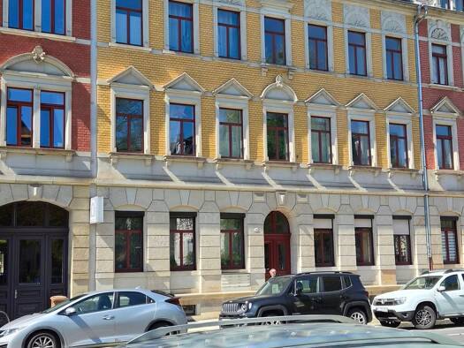 Wohnung zur Miete 503 € 2 Zimmer 64,9 m² 2. Geschoss frei ab sofort Bergmannstraße 36 Striesen-West Dresden 01309