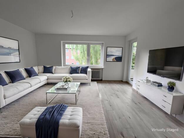 Wohnung zur Miete 429 € 2 Zimmer 63,8 m² 1. Geschoss Allensteinweg 17 Fedderwardergroden Wilhelmshaven 26388