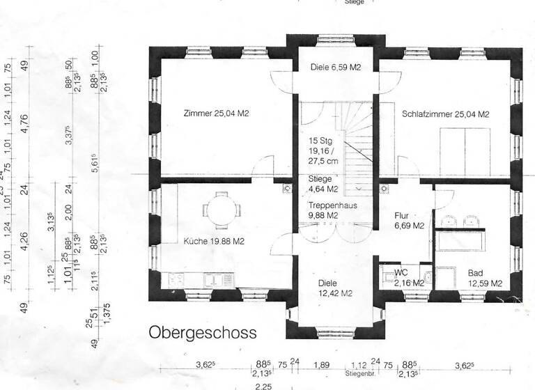 Wohnung zur Miete 950 € 2,5 Zimmer 112 m² Niedermühle Bad Griesbach 94086