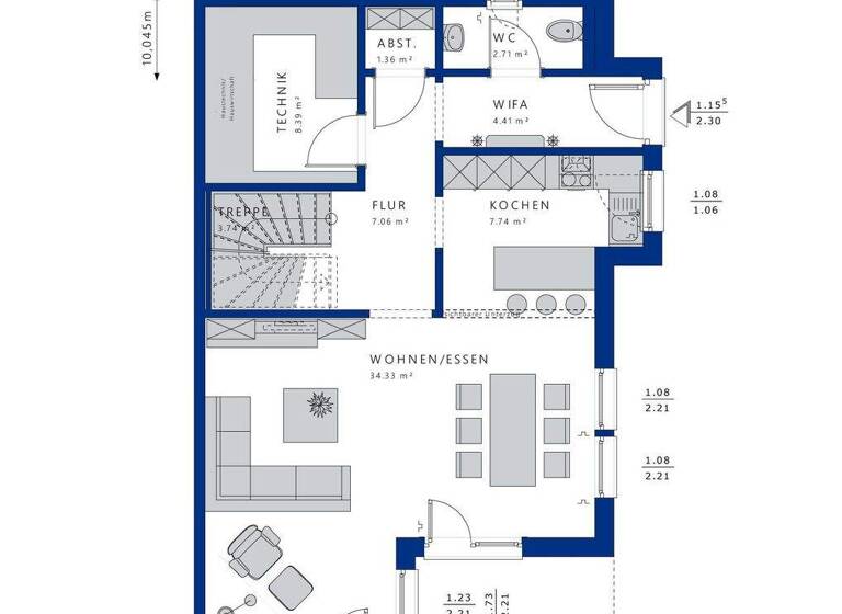 Doppelhaushälfte zum Kauf 1.055.000 € 7 Zimmer 192 m² 275 m² Grundstück Malching Maisach 82216