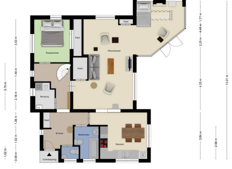 Haus zum Kauf 950.000 € 7 Zimmer 241 m² 1.640 m² Grundstück galgendijk 3 dinteloord 4671 RH