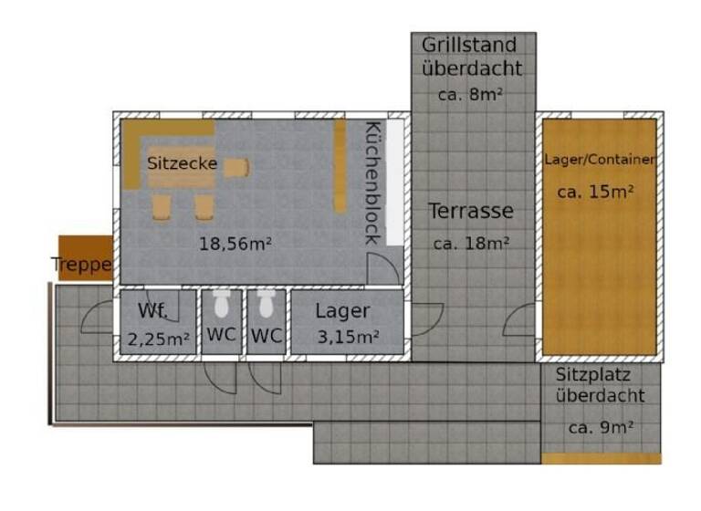 Gastronomie/Hotel zum Kauf 15.000 € 27 m² Gastrofläche 1.000 m² Grundstück Wettmannstätten Wettmannstätten 8521