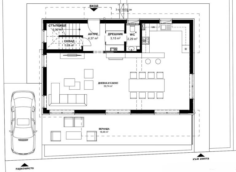 Einfamilienhaus zum Kauf - Erstbezug 500.000 € 3 Zimmer 296 m² 289 m² Grundstück Chernomorets 8142