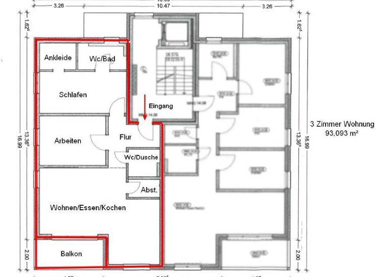 Wohnung zur Miete 1.117 € 3 Zimmer 93 m²<br/>Wohnfläche ab sofort<br/>Verfügbarkeit Illertissen Illertissen 89257