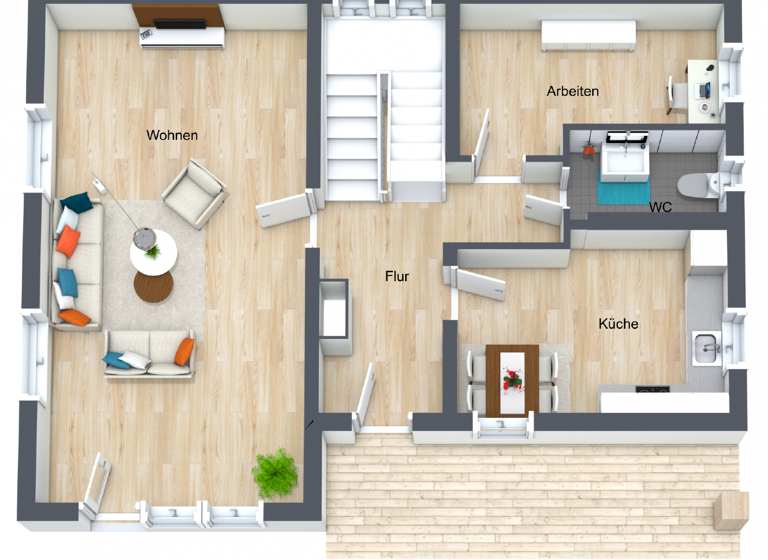Einfamilienhaus zum Kauf provisionsfrei 469.000 € 5 Zimmer 167,9 m² 939 m² Grundstück Neudietendorfer Straße 1 Großrettbach Drei Gleichen 99869