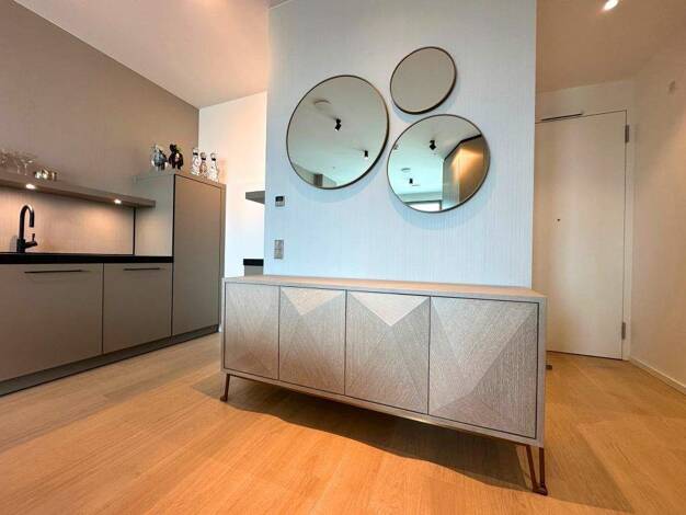 Wohnung zur Miete - Erstbezug 2.400 € 2 Zimmer 56,6 m² 14. Geschoss Innenstadt Innenstadt I 60315