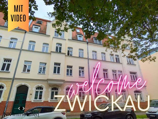 Wohnung zur Miete 320 € 2 Zimmer 50,2 m² Dachgeschoss, 4. Geschoss Lassallestr. 34 Pölbitz Zwickau 08058