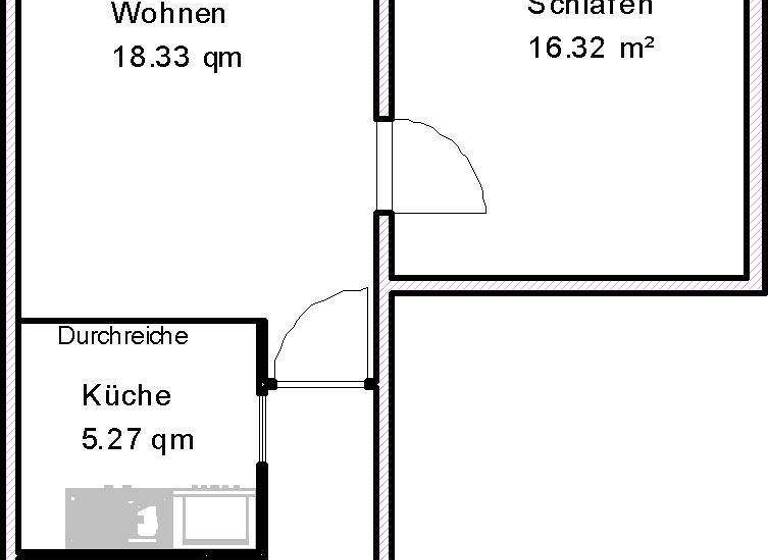 Wohnung zur Miete 363 € 2 Zimmer 48,4 m² 10. Geschoss Bertolt-Brecht-Straße 16 Leipziger Str. Magdeburg 39120