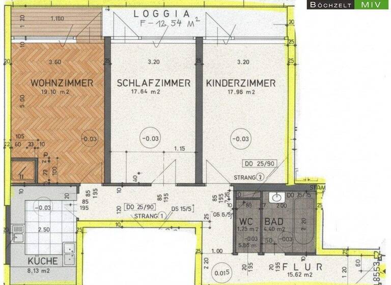 Wohnung zum Kauf 109.900 € 3,5 Zimmer 85,5 m² Südtirolerstraße Judenburg 8750