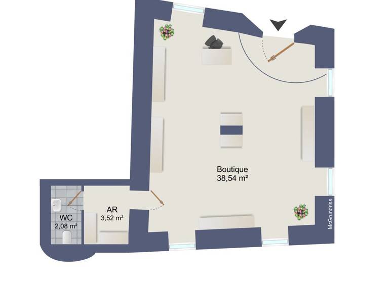 Ladenfläche zum Kauf 89.000 € 45 m² Verkaufsfläche Feldkirch 6800