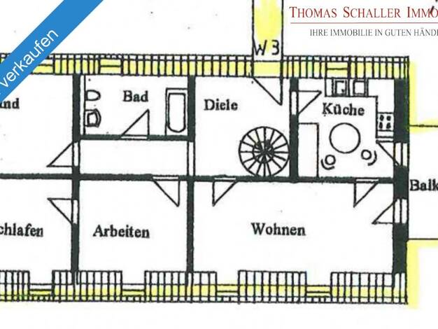 Wohnung zum Kauf 279.000 € 4 Zimmer 112 m² 1. Geschoss Meißen Meißen 01662