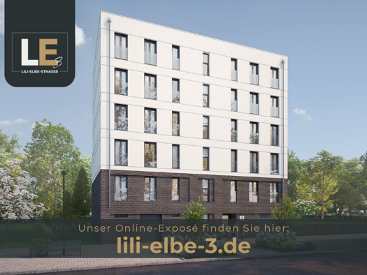 Wohnung zum Kauf - Neubau 499.500 € 4 Zimmer 101,8 m² 2. Geschoss Lili-Elbe-Straße 3 Johannstadt-Nord Dresden 01307