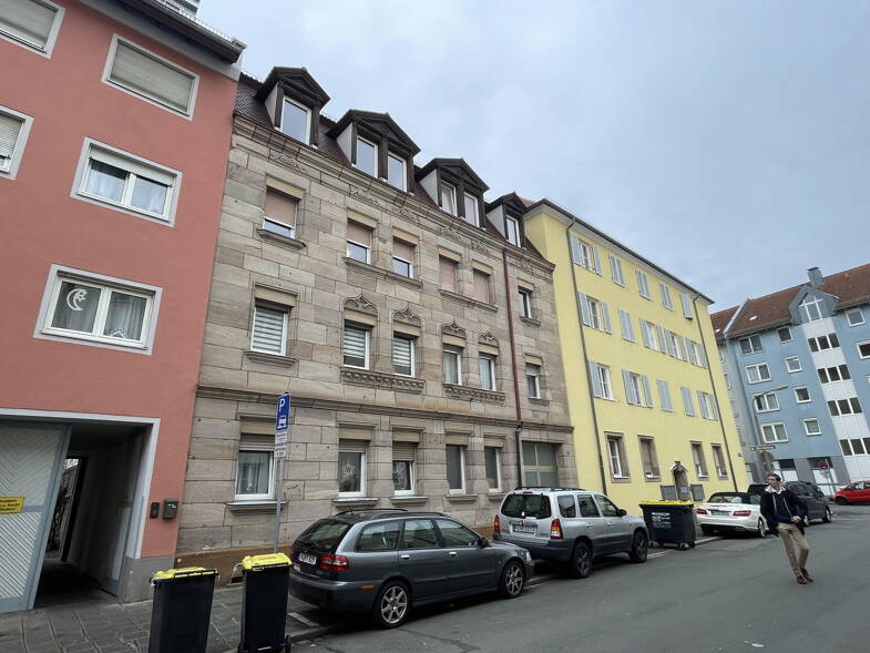 Wohnung zur Miete 720 € 2 Zimmer 54 m² 2. Geschoss frei ab 01.06.2025 Nelkenstr. 15 St. Leonhard Nürnberg 90439