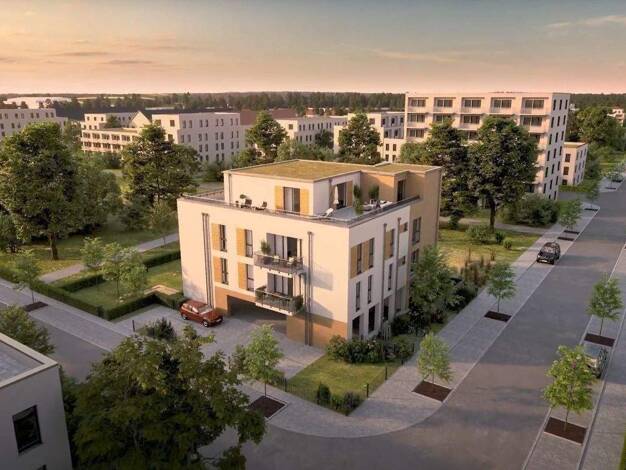 Wohnung zum Kauf - Neubau provisionsfrei 626.000 € 4 Zimmer 101 m² 1. Geschoss frei ab sofort Bertolt-Brecht-Str. 2 Herzogenaurach 91074