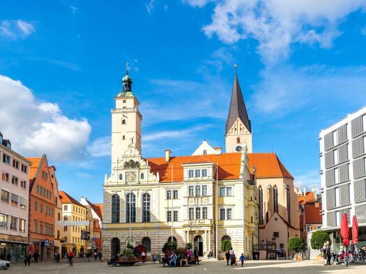 Terrassenwohnung zum Kauf - Erstbezug provisionsfrei 259.900 € 2 Zimmer 36 m² EG Nürnberger Str. 87 Ingolstadt 85055