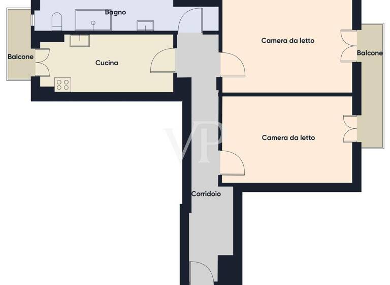 Wohnung zum Kauf 385.000 € 2 Zimmer 70 m² 1. Geschoss frei ab 01.06.2027 Via Leone Tolstoi 11 Milano 20146