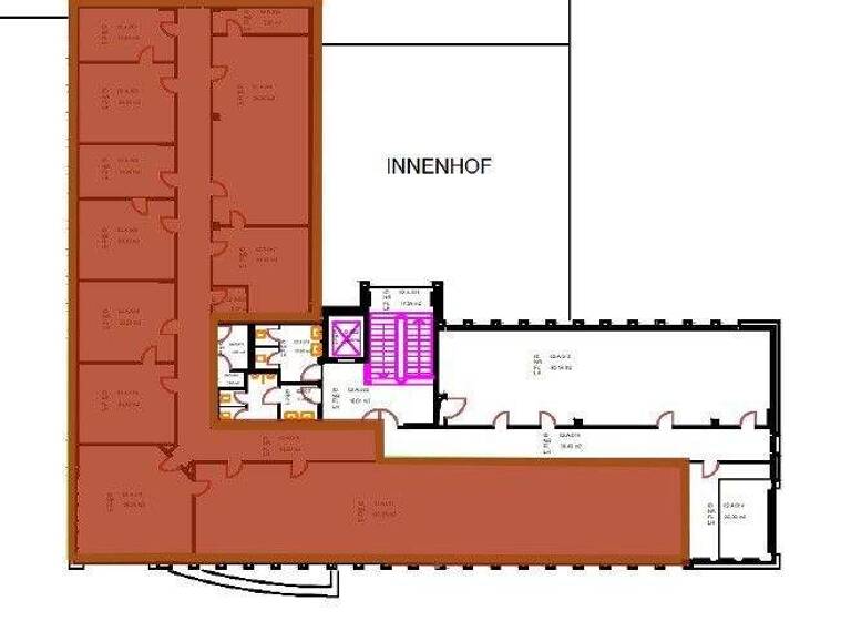 Bürofläche zur Miete 6,50 € 588,7 m² Bürofläche Heltorfer Straße 2-6 Lichtenbroich Düsseldorf 40472