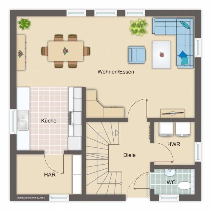 Einfamilienhaus zum Kauf provisionsfrei 346.500 € 4 Zimmer 114 m²<br/>Wohnfläche 600 m²<br/>Grundstück Bitburg Bitburg 54634