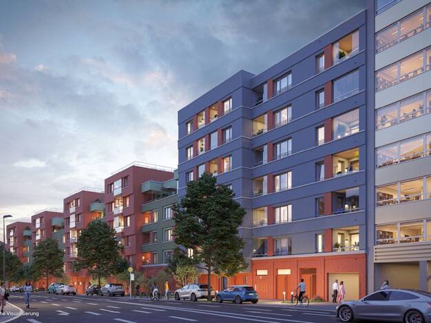Wohnung zum Kauf - Neubau 345.000 € 1 Zimmer 39,3 m² 4. Geschoss Mörfelder Landstraße 16 Sachsenhausen Frankfurt am Main 60598