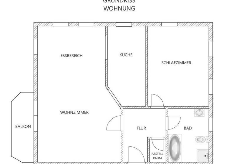 Wohnung zum Kauf 256.000 € 2 Zimmer 71,3 m² 2. Geschoss Eichwalde 15732