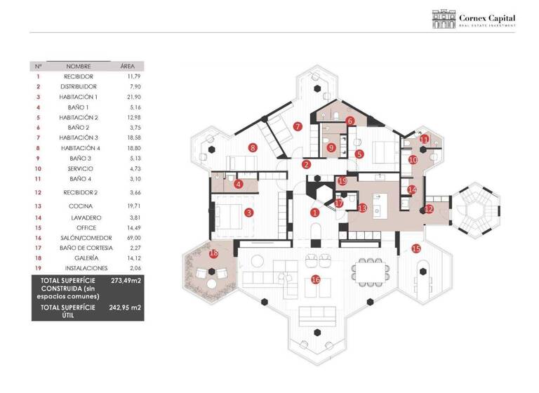 Wohnung zum Kauf 2.700.000 € 274 m² Barcelona 08001