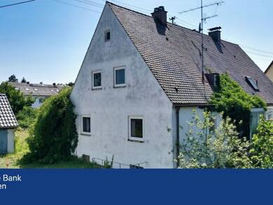 Doppelhaushälfte zum Kauf 189.000 € 4 Zimmer 105 m² 824 m² Grundstück Offingen Offingen 89362