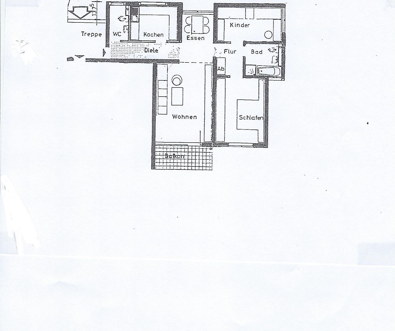 Wohnung zum Kauf als Kapitalanlage geeignet 175.000 € 3 Zimmer 86 m²<br/>Wohnfläche Nümbrecht Nümbrecht 51588