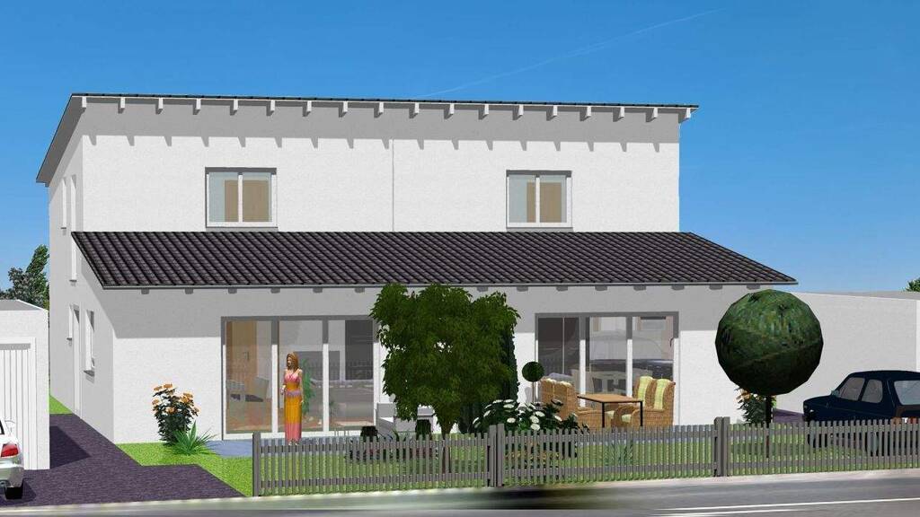 Doppelhaushälfte zum Kauf provisionsfrei 472.923 € 3,5 Zimmer 103 m² 264 m² Grundstück Flugplatzstr. 15 r Kitzingen 97318