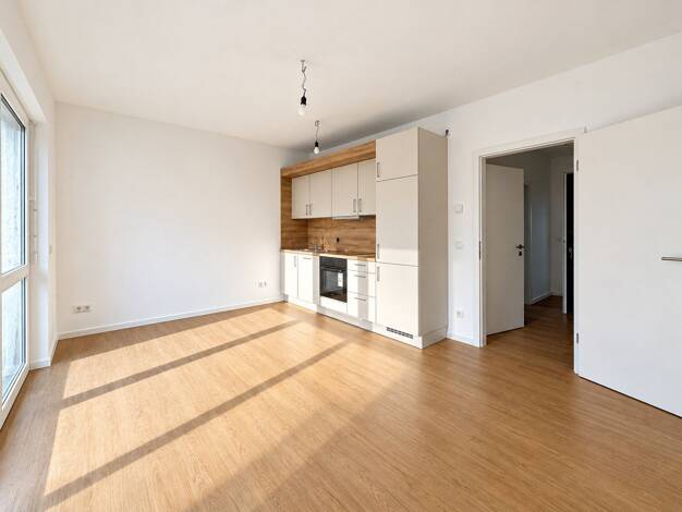 Wohnung zur Miete - Erstbezug 1.015 € 2 Zimmer 44 m² EG Ahrensfelde Ahrensfelde 16356