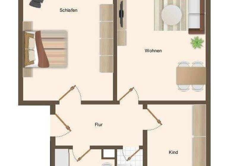 Wohnung zur Miete 315 € 3 Zimmer 58,9 m² 3. Geschoss frei ab sofort Bolzeschachtstraße 11 Helbra 06311
