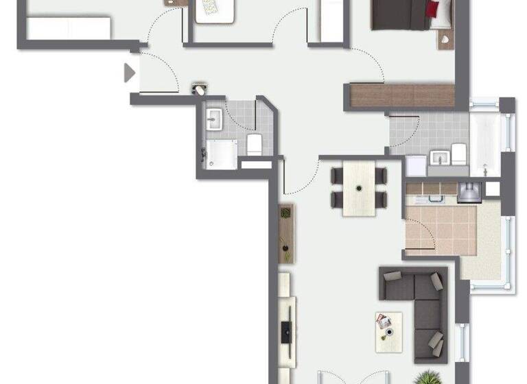 Wohnung zum Kauf 499.000 € 4 Zimmer 87,3 m² 1. Geschoss Altstadt Freiburg im Breisgau 79111