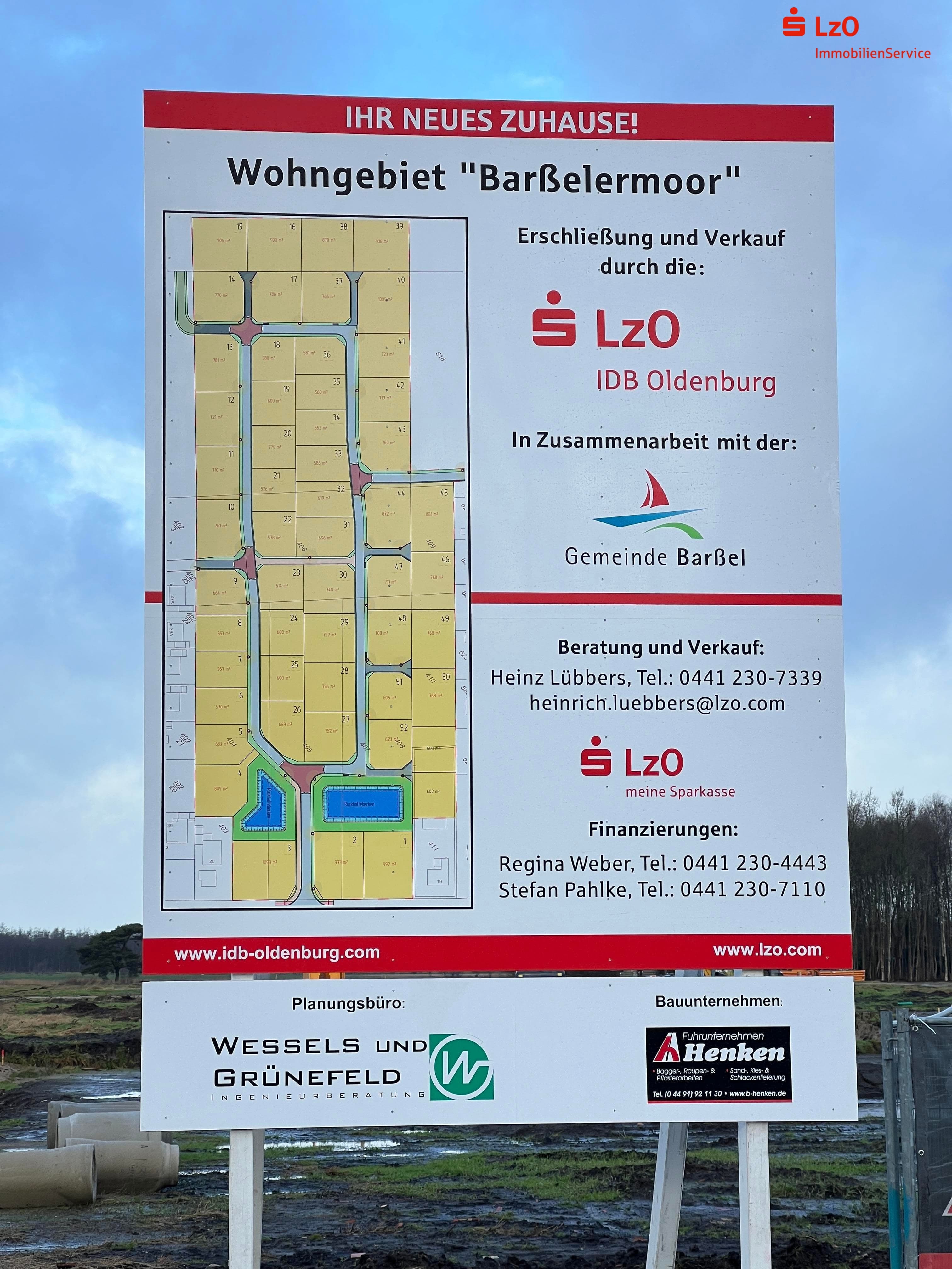 Grundstück zum Kauf 38.000 m²<br/>Grundstück Barßelermoor Barßel 26676