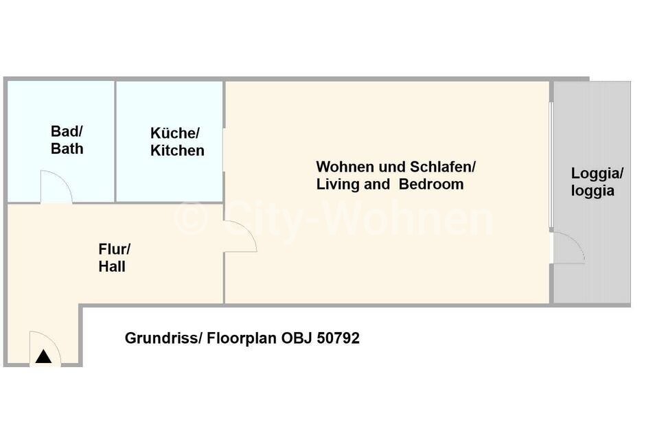 Wohnung zur Miete Wohnen auf Zeit 1.250 € 1 Zimmer 45 m²<br/>Wohnfläche 15.03.2025<br/>Verfügbarkeit Wiesingerweg Hoheluft - West Hamburg 20253