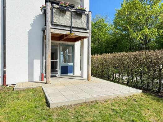 Terrassenwohnung zur Miete 1.540 € 4 Zimmer 104 m² Geschoss EG/2 frei ab sofort Birkenstraße 21 Steigenberg Penzberg 82377