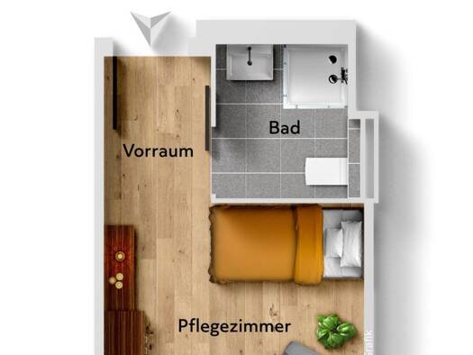 Studio zum Kauf 145.000 € 1 Zimmer 29 m² Thüngersheim 97291