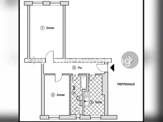 Wohnung zur Miete Tauschwohnung 634 € 2 Zimmer 58 m² 4. Geschoss Französisch Buchholz Berlin 10439
