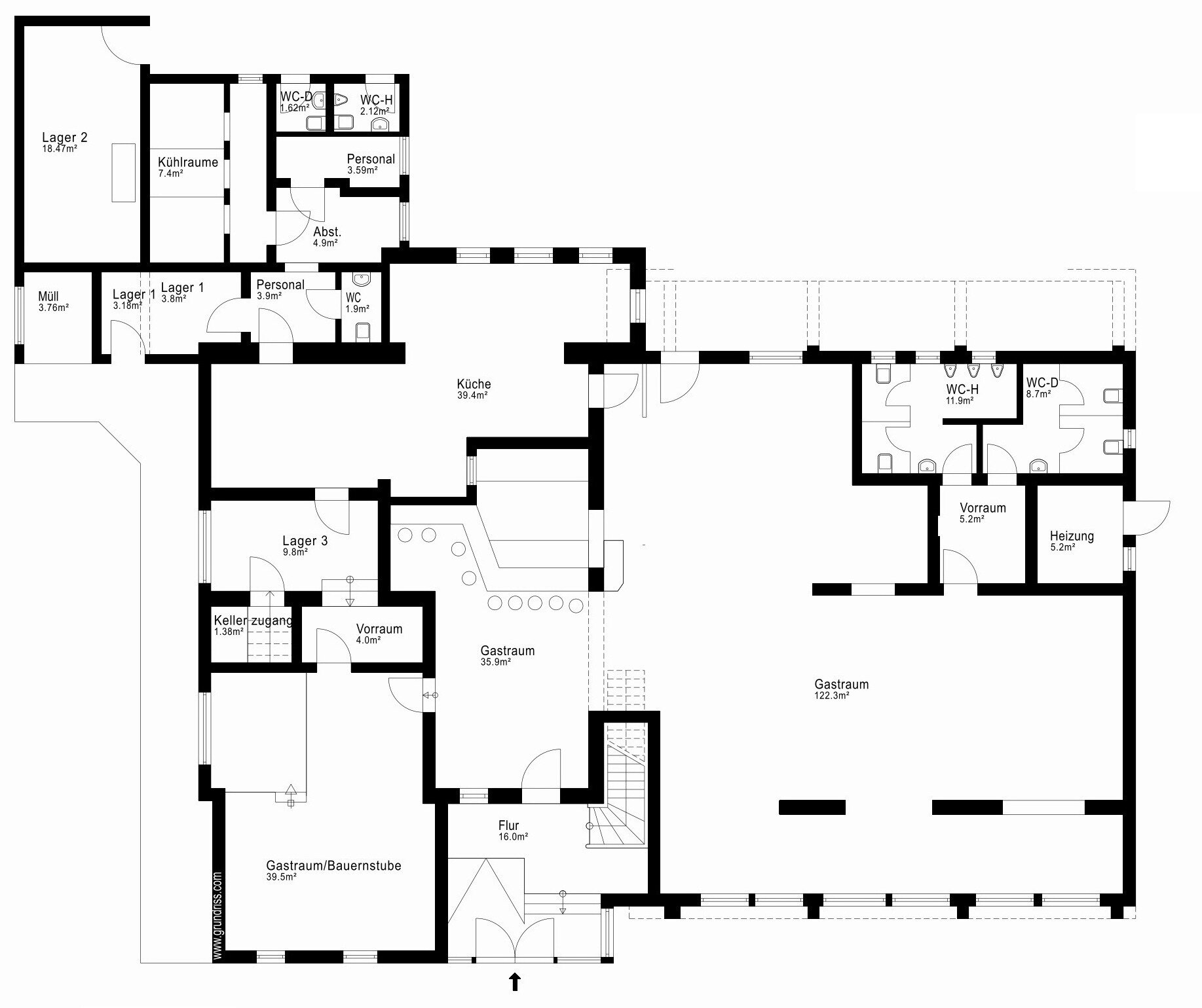 Hotel zum Kauf 790.000 € 198 m²<br/>Gastrofläche Zentrum Altenburg 04600