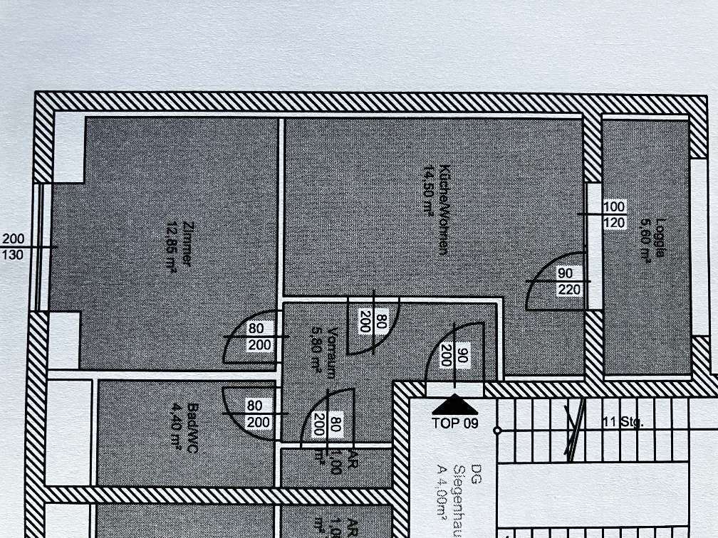 Wohnung zur Miete 400 € 2 Zimmer 44 m²<br/>Wohnfläche 4.<br/>Geschoss ab sofort<br/>Verfügbarkeit Fröhlichgasse 75 Jakomini Graz 8010