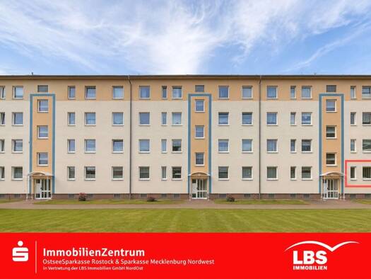 Wohnung zum Kauf provisionsfrei 80.000 € 3 Zimmer 61,2 m² Güstrow Güstrow 18273